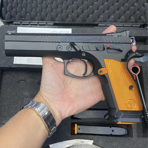 CZ 75 Tactical Sports .40S&W, Orange - Image 2