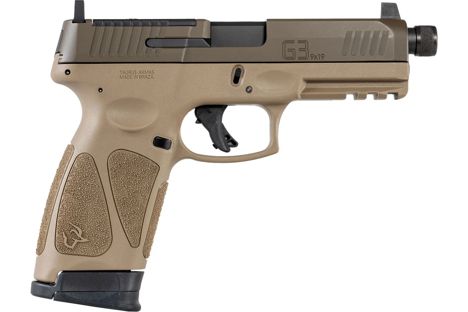 Taurus G3 Tactical 9mm, Patriot Brown / FDE - Image 2